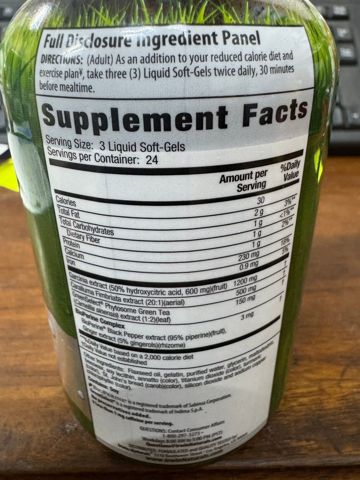 Irwin Naturals Triple-Diet Fat Reduction Max Accelerator 72 Liquid SoftGels 6/26