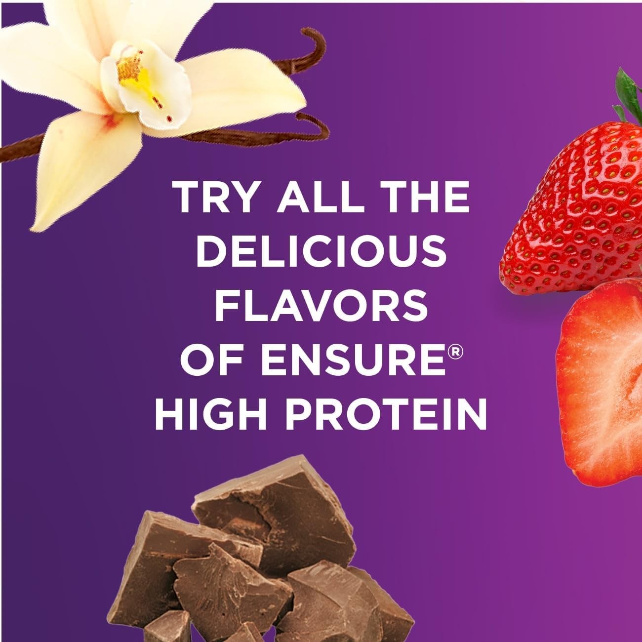 Ensure High Protein Strawberry Nutrition Shake, 16g Protein, 8 fl oz, 24 Pack