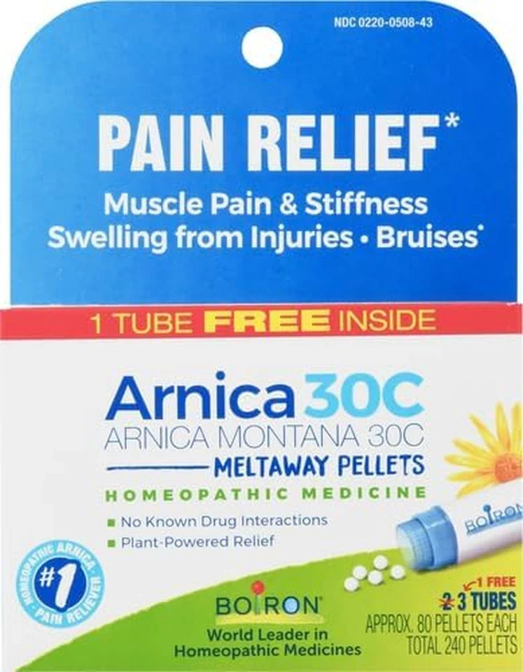 Boiron Arnica Montana 30C Homeopathic Medicine for Relief from Muscle Pain – 232