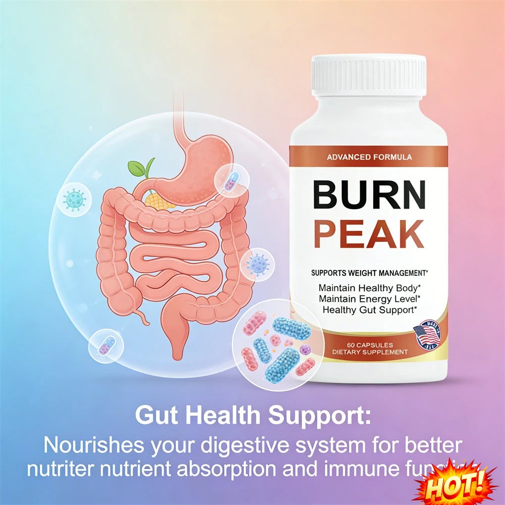 1PCS 2026 New Burn Peak for Advanced Weight Loss, BurnPeak Fat-Burner Formula