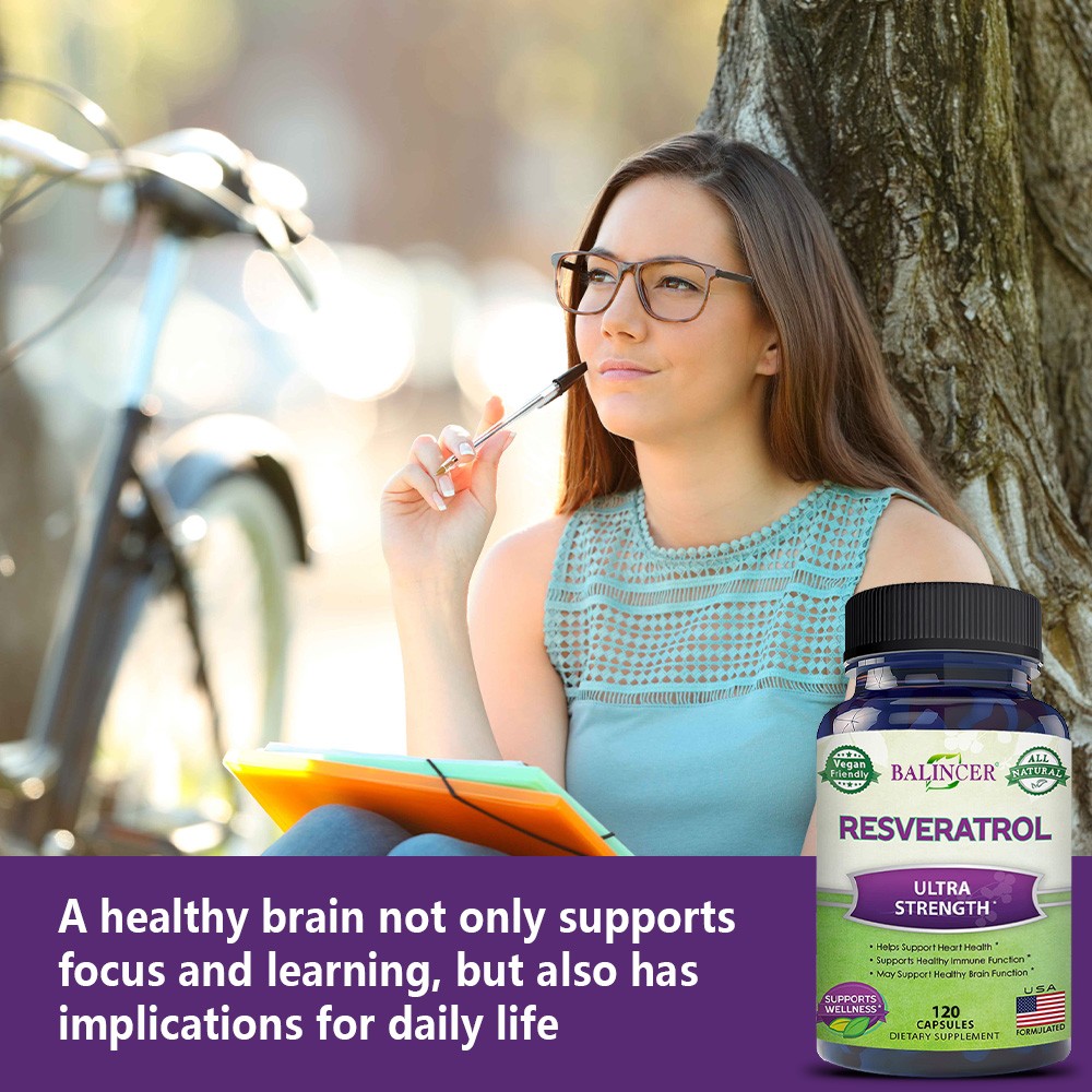 Resveratrol Extract Supplements Supports Joints Nervous System 120 Pills US