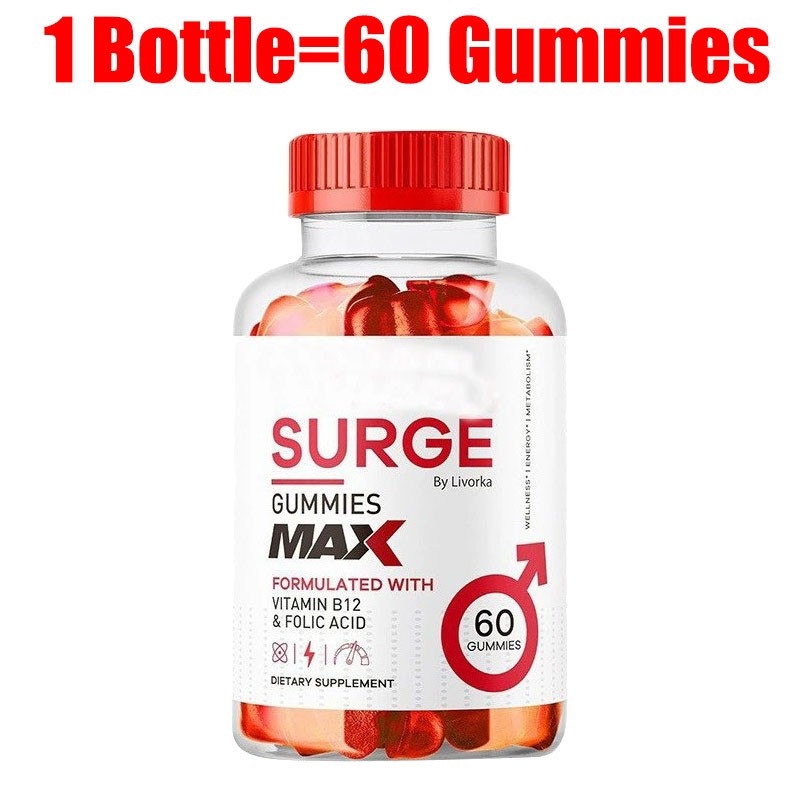 Enhanced Vital Surge Male Gummies Maximum Strength Vital Surge Advanced Formula